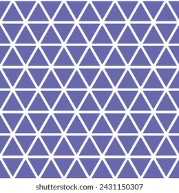 Seamless pattern with purple triangles