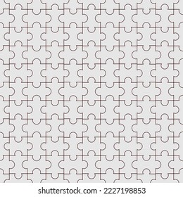 seamless pattern with puzzle background