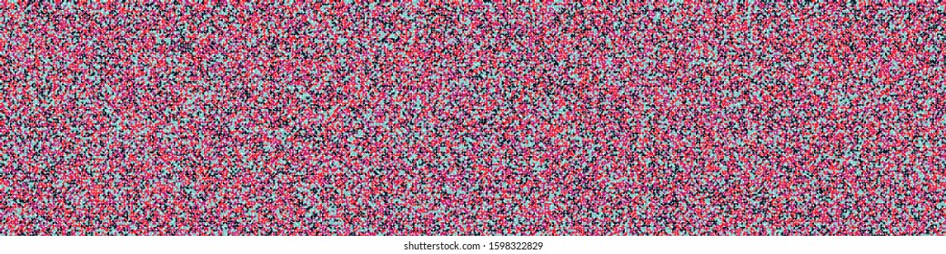 Seamless pattern with random colored quarter circles Generative Art background illustration