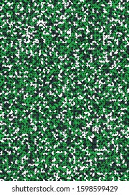 Seamless pattern with random colored quarter circles Generative Art background illustration