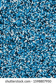 Seamless pattern with random colored quarter circles Generative Art background illustration