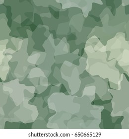 Seamless pattern. Randomly spaced colored spots. Fashionable camouflage. Blue-gray.