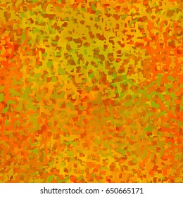 Seamless pattern. Randomly spaced colored spots. Fashionable camouflage. Yellow and orange.