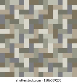 seamless pattern rectangle tiles in mixed color