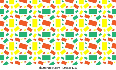 Seamless Pattern With A Rectangular Shape