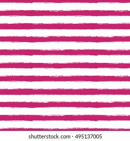 Seamless pattern with red grunge stripes. Vector illustration