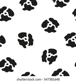 Seamless pattern of red poppies. Floral pattern of poppie. Textile, print, flower