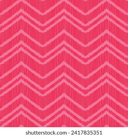 Seamless pattern with red soft chevron