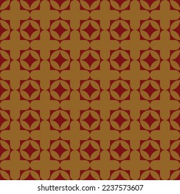 seamless pattern with red stars