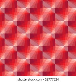 Seamless pattern with red tiles