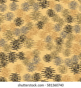Seamless  pattern. Reflection in water moons. Random spot color. Background. Chaos. Cartoon. Flat. Camouflage.
