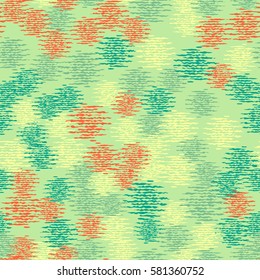 Seamless  pattern. Reflection in water moons. Random spot color. Background. Chaos. Cartoon. Flat. Camouflage.