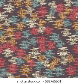 Seamless  pattern. Reflection in water moons. Random spot color. Background. Chaos. Cartoon. Flat. Camouflage.