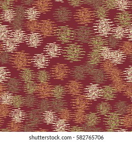 Seamless  pattern. Reflection in water moons. Random spot color. Background. Chaos. Cartoon. Flat. Camouflage.
