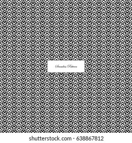 Seamless pattern of regular combinations of polygons. Abstract vector background. Monochrome black and white texture for fabrics, wallpapers, design.