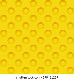 Seamless pattern with relief ornate