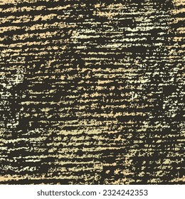 Seamless pattern, repeat texture with the surface of the board, wood. Abstract background with wood texture, distressed stripes in natural colors. Lines of paint on dark brown. Vector illustration.