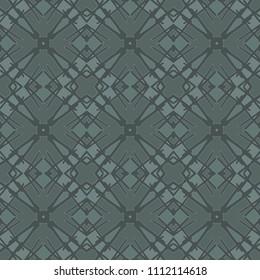 Seamless pattern repeat vector ramadan background. Islamic abstract geometric texture design. Arabic trendy surface fabric.