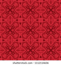 Seamless pattern repeat vector ramadan background. Islamic abstract geometric texture design. Arabic trendy surface fabric.
