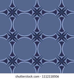 Seamless pattern repeat vector ramadan background. Islamic abstract geometric texture design. Arabic trendy surface fabric.