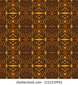 Seamless pattern repeat vector ramadan background. Islamic abstract geometric texture design. Arabic trendy surface fabric.
