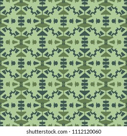 Seamless pattern repeat vector ramadan background. Islamic abstract geometric texture design. Arabic trendy surface fabric.