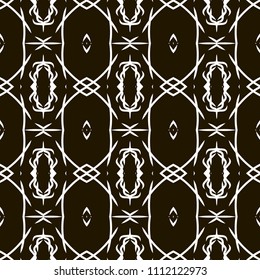 Seamless pattern repeat vector ramadan background. Islamic abstract geometric texture design. Arabic trendy surface fabric.