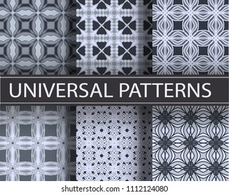 Seamless pattern repeat vector ramadan background. Islamic abstract geometric texture design. Arabic trendy surface fabric.