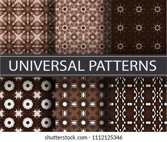 Seamless pattern repeat vector ramadan background. Islamic abstract geometric texture design. Arabic trendy surface fabric.