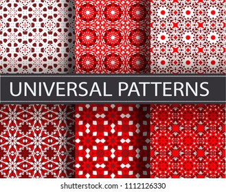 Seamless pattern repeat vector ramadan background. Islamic abstract geometric texture design. Arabic trendy surface fabric.