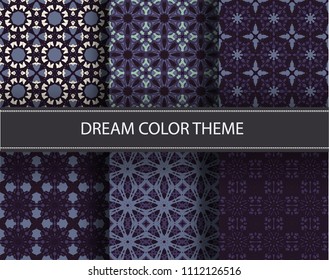 Seamless pattern repeat vector ramadan background. Islamic abstract geometric texture design. Arabic trendy surface fabric.