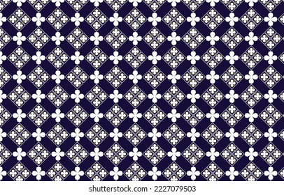 Seamless pattern repeating design with geometric shapes. vector illustration