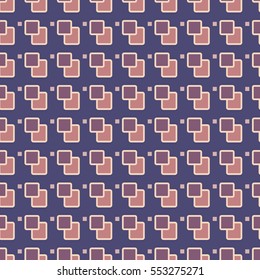 Seamless pattern of repeating squares