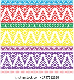 Seamless pattern.. repetitive symmetrical patterns, bright colors