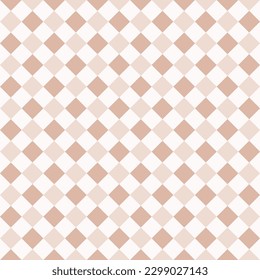 Seamless pattern with retro checkerboard