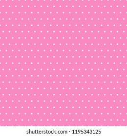 Seamless pattern in retro colors. Pink background with geometry circle. Vector illustration