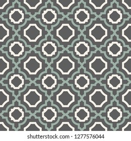 Seamless pattern with retro elements.