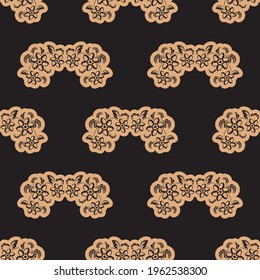 Seamless pattern with retro ornament antique style. Good for backgrounds and prints. 