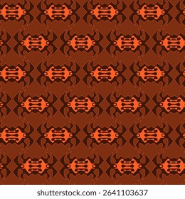 Seamless pattern in retro stile. Abstract pattern.