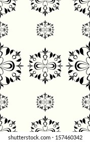  seamless pattern in retro style