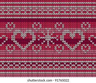 seamless pattern in retro style