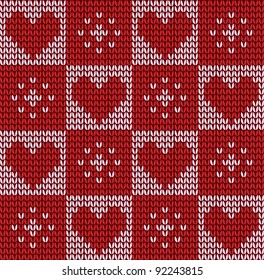 seamless pattern in retro style