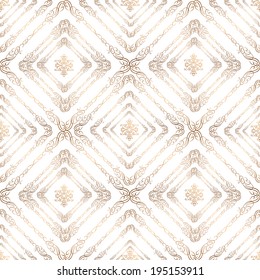 Seamless pattern in retro style. Abstract vector textured backgrounds for scrapbook. 