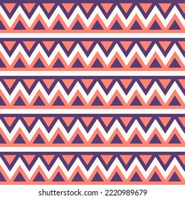 Seamless pattern in retro style. Abstract texture decorative 50`s, 60's, 70's style. Can be used for fabric, wallpaper, textile, wall decoration. Vector illustration
