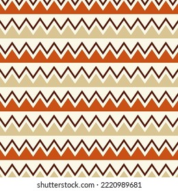 Seamless pattern in retro style. Abstract texture decorative 50`s, 60's, 70's style. Can be used for fabric, wallpaper, textile, wall decoration. Vector illustration