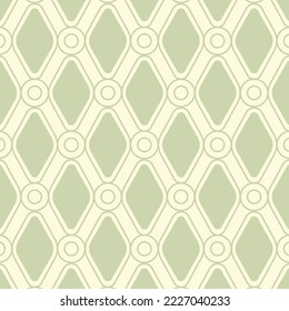 Seamless pattern in retro style. Abstract texture decorative 50`s, 60's, 70's style. Can be used for fabric, wallpaper, textile, wall decoration. Vector illustration