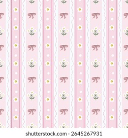 Padrão perfeito em estilo retro, com flores e arcos, papel de parede despojado, fundo chique shabby