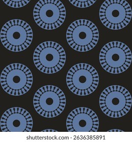 Seamless pattern in retro style. Geometric pattern.