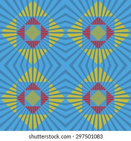 Seamless pattern. Retro style. Pop-art.