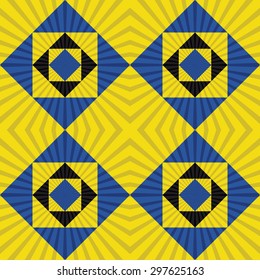 Seamless pattern. Retro style. Pop-art.
